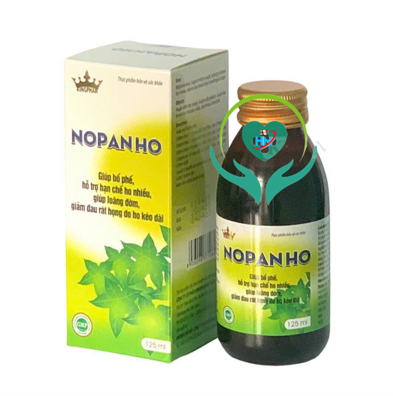 Siro ho Nopanho Kingphar , chai 125ml, giảm ho, bổ phế