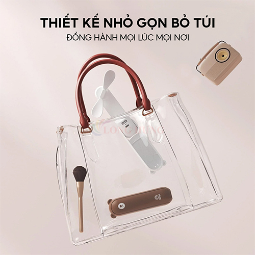 Quạt mini tích điện cầm tay Jisulife 3 in 1 Handheld Fan Life8 Plus F8X 4500mAh - Hàng chính hãng