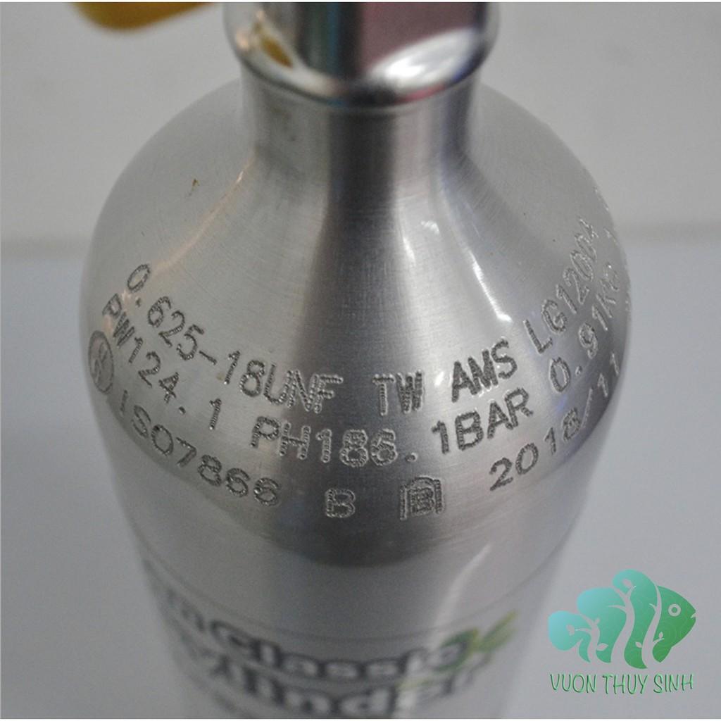 Bình CO2 nhôm TAIWAN 2L