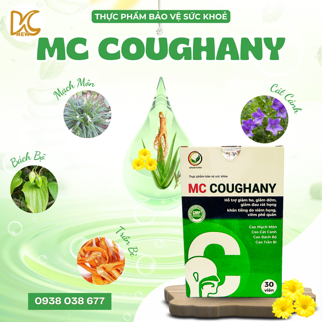 [NEW DMC] MC COUGHANY - THỰC PHẨM BẢO VỆ SỨC KHOẺ