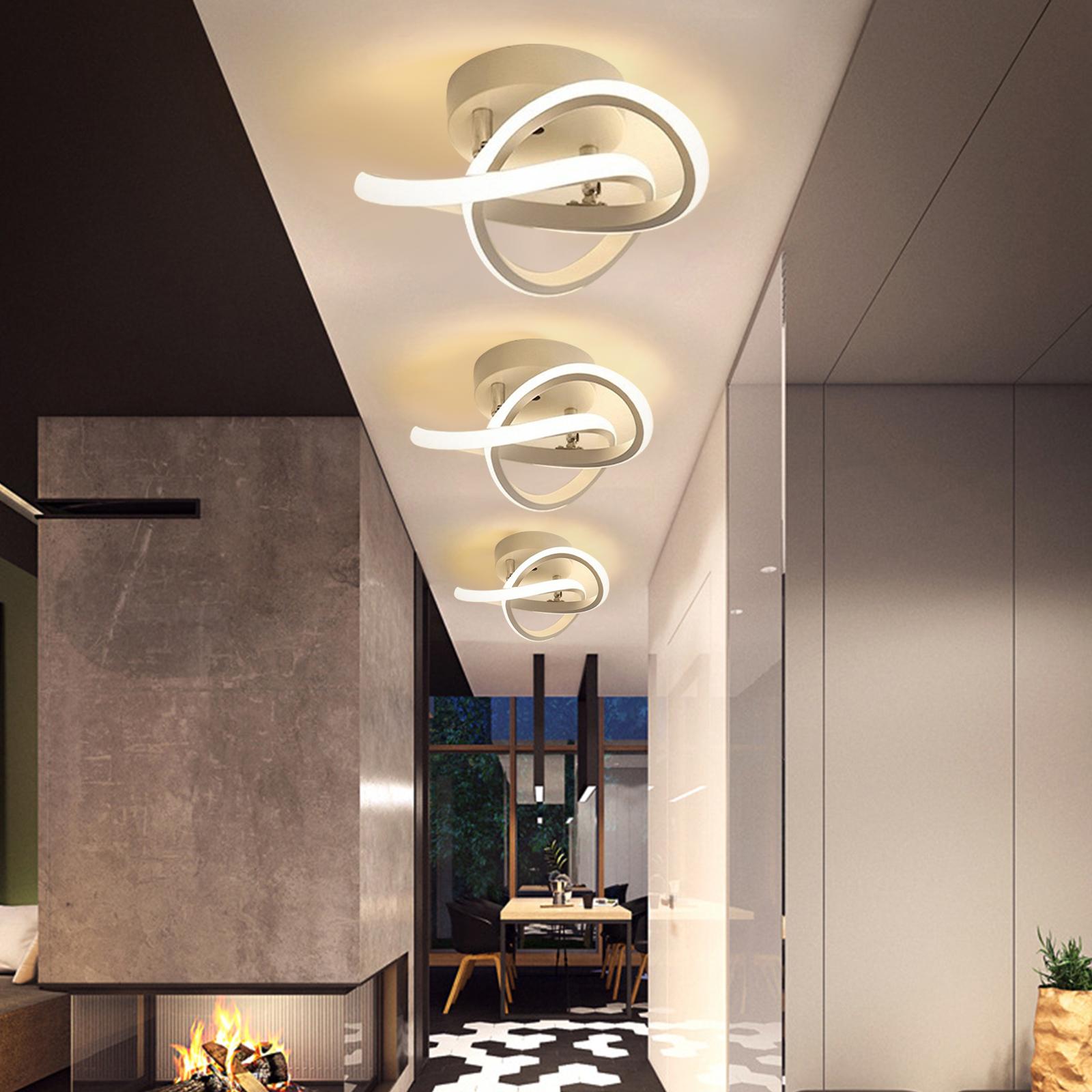 LED Ceiling Lights Hallway Lights Modern Ceiling Lamp White Light Motion Sensor for Bedroom Bathroom Entryway Balcony Corridor Aisle