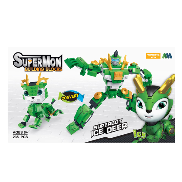 Đồ Chơi Mô Hình Phim Chú Heo Siêu Điệp Viên GG-Bond AS3009C -Supermon Ice Deer