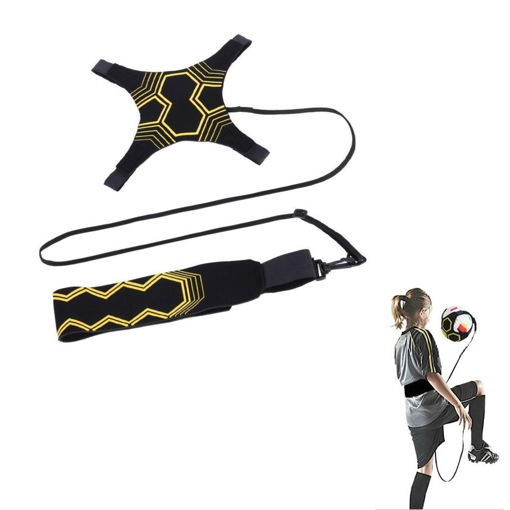 Football Kick Trainer Skills Soccer Training Aid w Adjustable Waistband