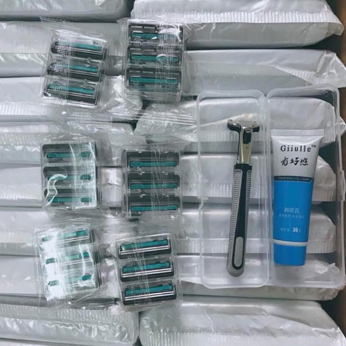 BỘ DAO CẠO RÂU KÈM 36 LƯỠI CẠO
