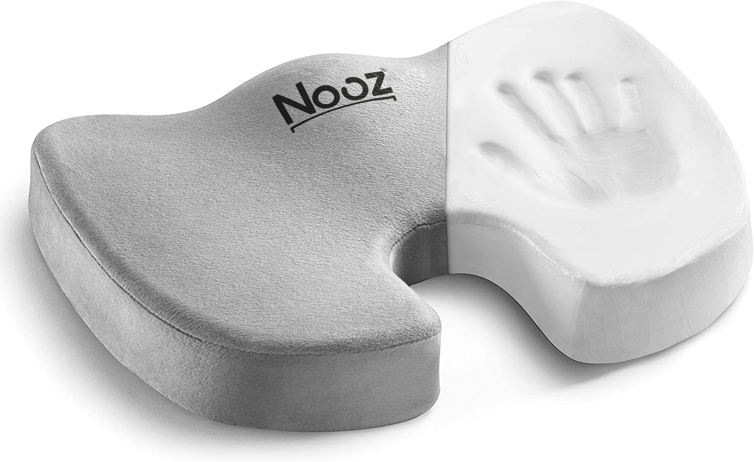 Đệm Lót Ghế Ngồi NOOZ Home Goods Gối Lót Ghế Ngồi Bệt Memory Foam Giúp Chống Đau Lưng, Đau Xương Cụt, Đau Thần Kinh Tọa Ruột Đệm Cao Su Non Danh Cho Dân Văn Phòng