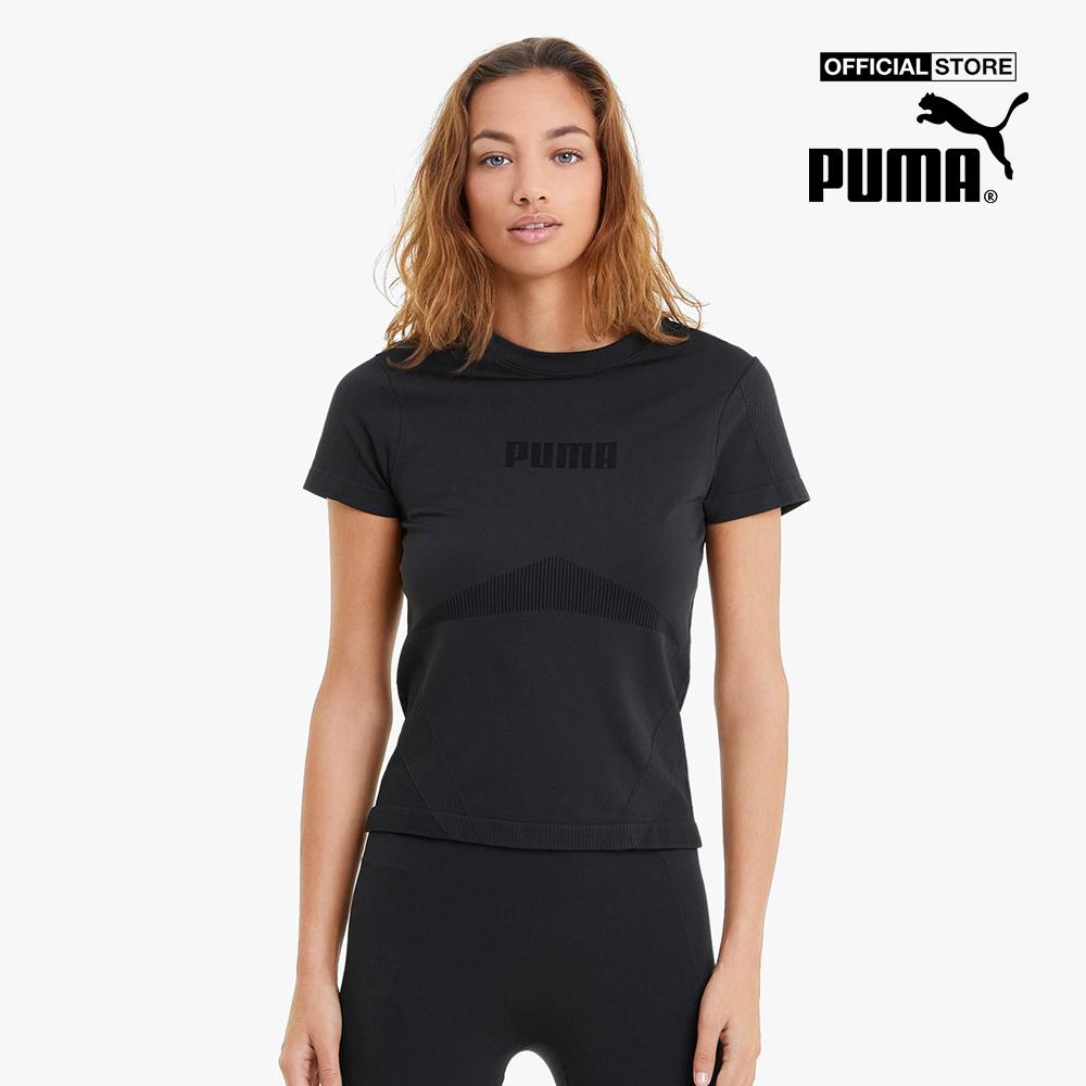 PUMA - Áo thun thể thao nữ Evostripe evoKNIT 585942-01