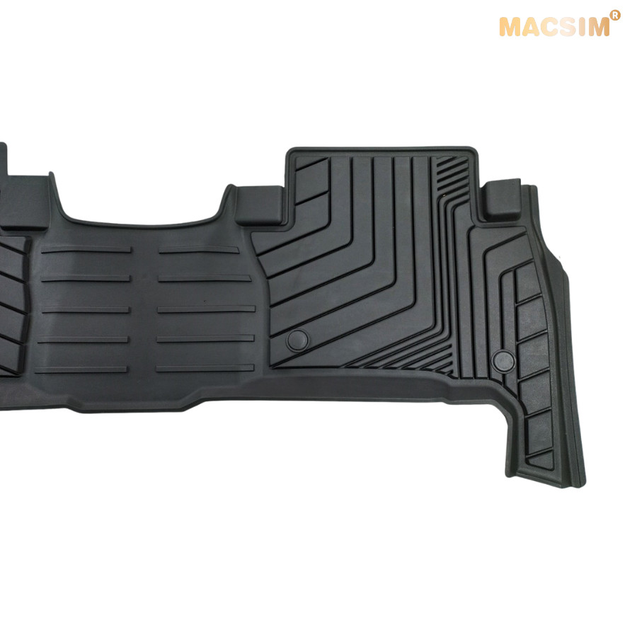 Thảm lót sàn xe ô tô Land Cruiser 2010-2019 Nhãn hiệu Macsim chất liệu nhựa TPE đúc khuôn cao cấp