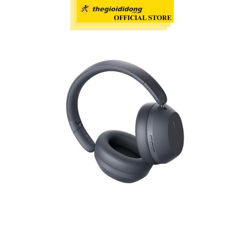 Tai nghe Bluetooth chụp tai Baseus Bass 35 Max Xám Đen - Hàng Chính Hãng