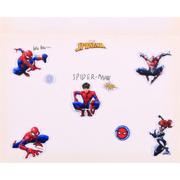 Sticker 3D Siêu nhân Người Nhện Hình dán nổi Spider Man cho bé