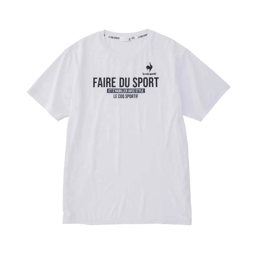 Áo T-Shirt Le coq sportif nam - QMMTJA05-WHT