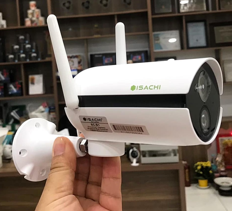 Camera thân SC-B1 xoay  lắp ngoài trời, tích hợp cảm biến chuyển động, cung cấp báo động tức thì và chính xác