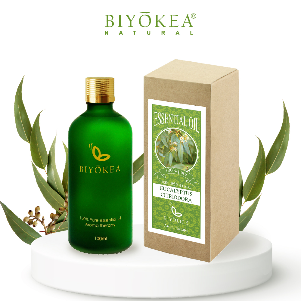 Tinh dầu Bạch Đàn Chanh, tinh dầu thư giãn 100ml BIYOKEA