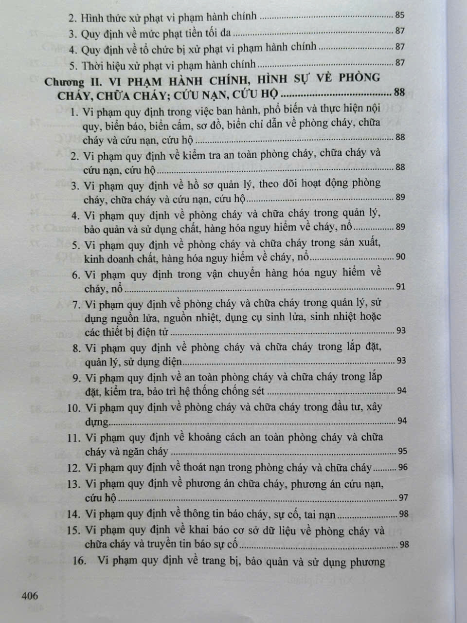 Sách Luật Phòng Cháy, Chữa Cháy Và Cứu Nạn Cứu Hộ - Quy Định Pháp Luật Về Công Tác Cứu Nạn, Cứu Hộ Của Lực Lượng Phòng Cháy Và Chữa Cháy (V2550T)