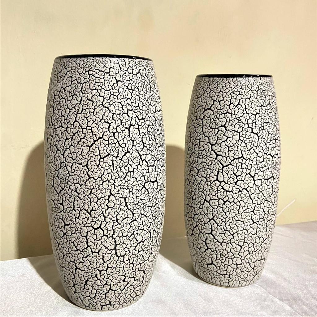 Bình Bông Sứ Rạng Cắm Hoa Cao 24cm, 22cm