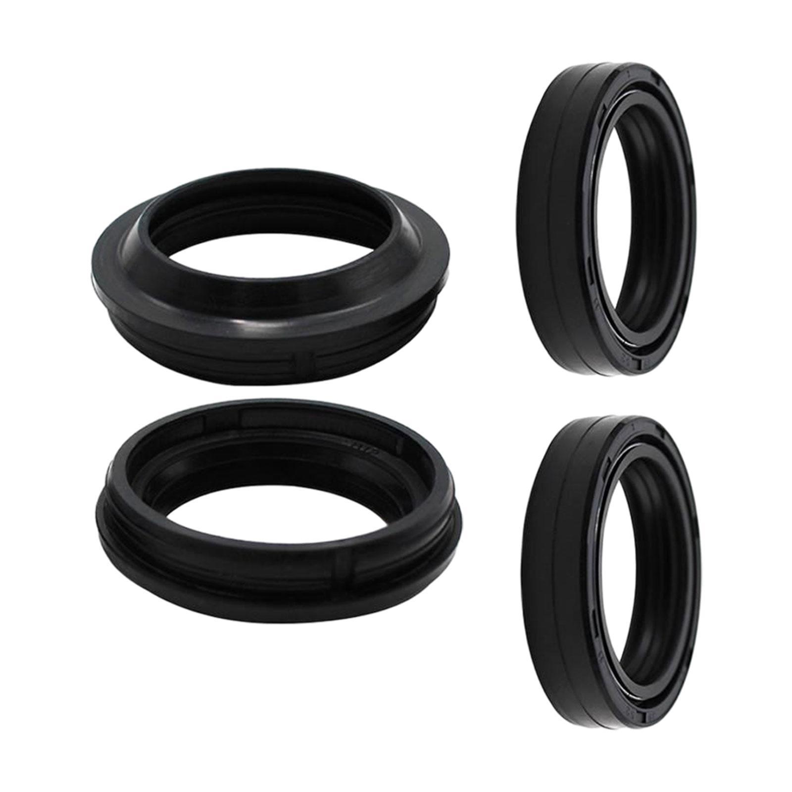 4Pcs Front Fork Oil Seal & Dust Cover 36x48x11mm High Performance Premium Durable Oil Resistance for XT 125  XT 125 x XT 125