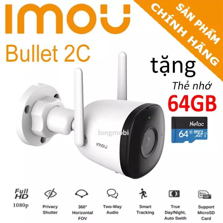 Camera IP Wifi Thân Lớn Ngoài Trời F22P Full 1080P