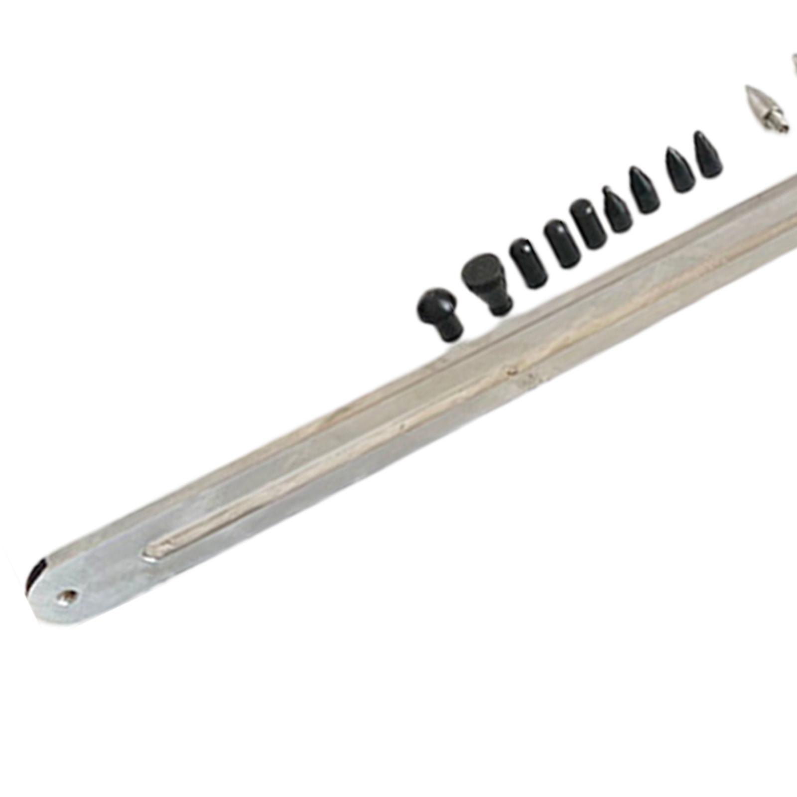 Auto Body Repair Paintless Removal Rods Durable Replacement Quality High Performance Sturdy Big Curved Rod for Door Dings