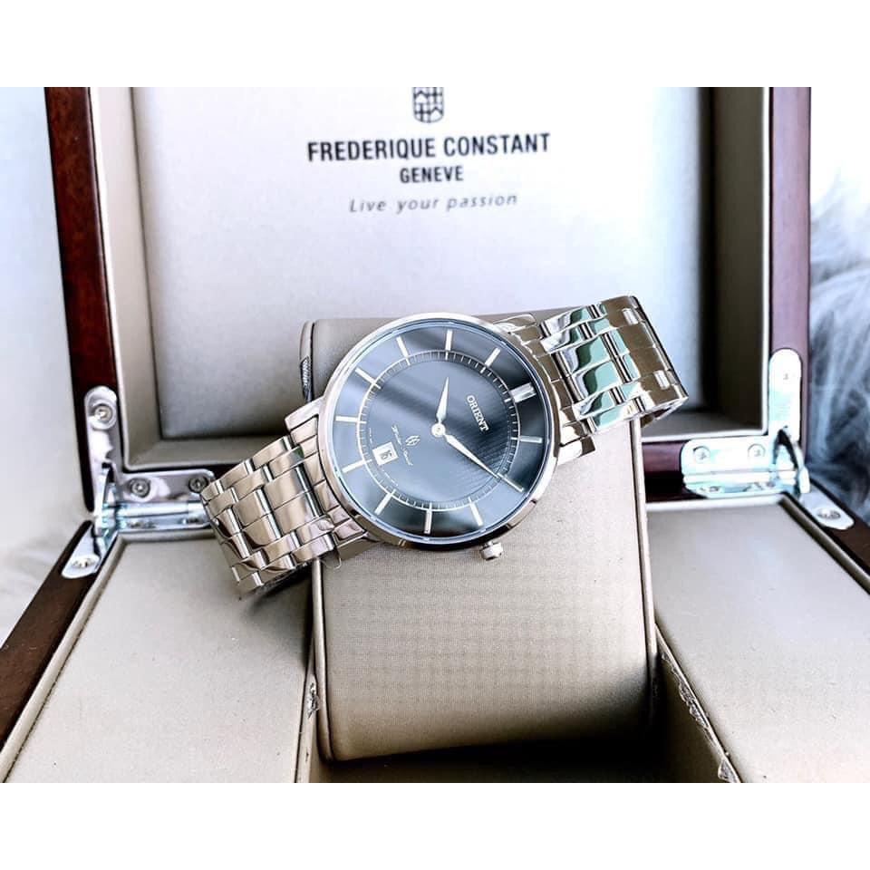 Đồng Hồ Nam Dây Thép Orient Quartz Slimline FGW01005B0