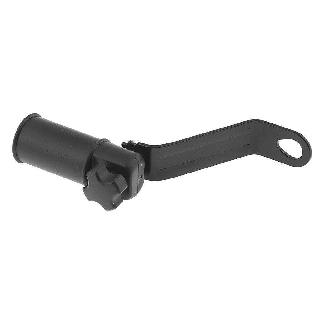 Motorcycle Rearview Mirror Phone Handlebar USB Charger Holder Bracket