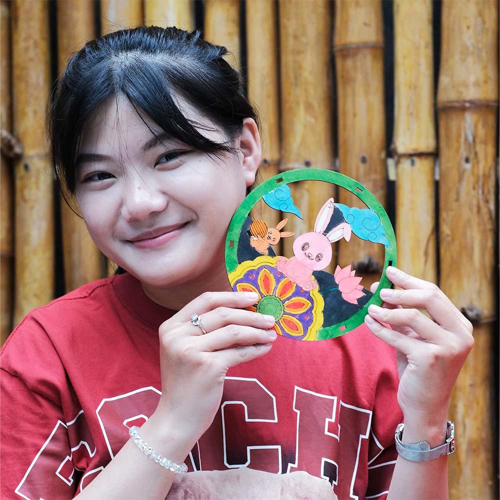Lồng Đèn Sáng Tạo - Thỏ Ngọc Liên Hoa - Giftbrand GB02