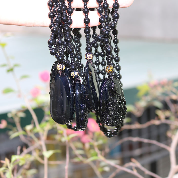 Chuỗi hạt đeo cổ phật Hư Không Tạng Bồ Tát - Bản mệnh người tuổi Sửu, tuổi Dần