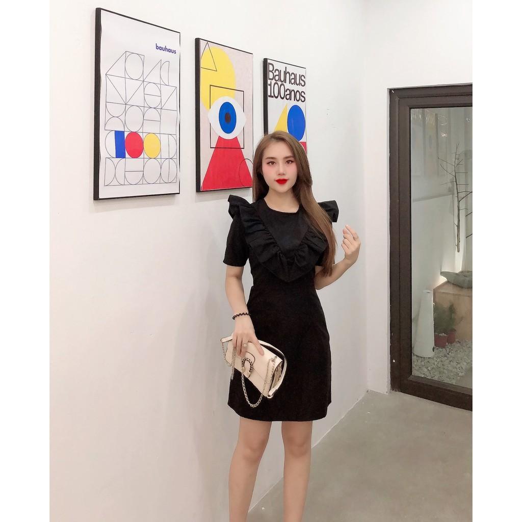 Đầm - Váy Cổ Bèo Mầu Sắc Trẻ trung Dễ Phối Đồ Phù Hợp Đi Chơi - Dạo Phố - Dự Tiệc - Đi Biển