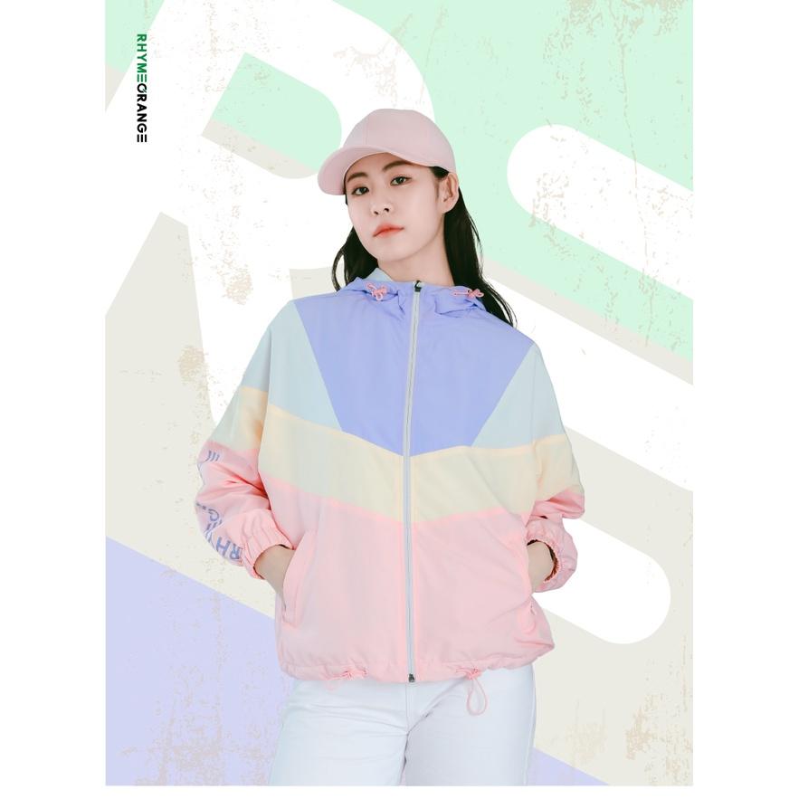 Áo khoác dù trượt nước nữ xu hướng mới Lime Orange - Newtro Windstopper - RO22737403