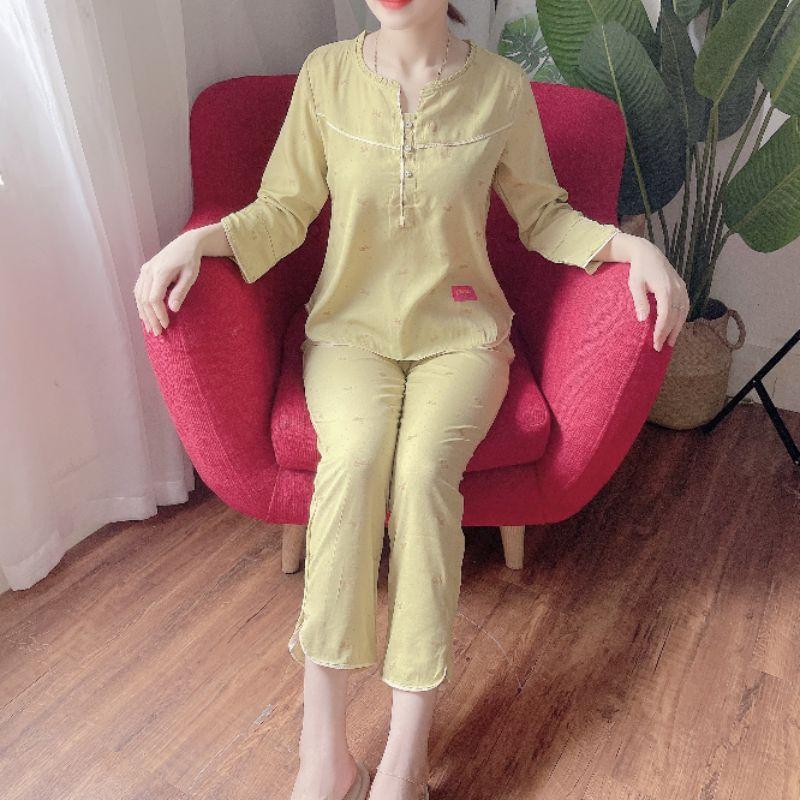 Set đồ bộ 3k cao sau sinh, mềm mát
