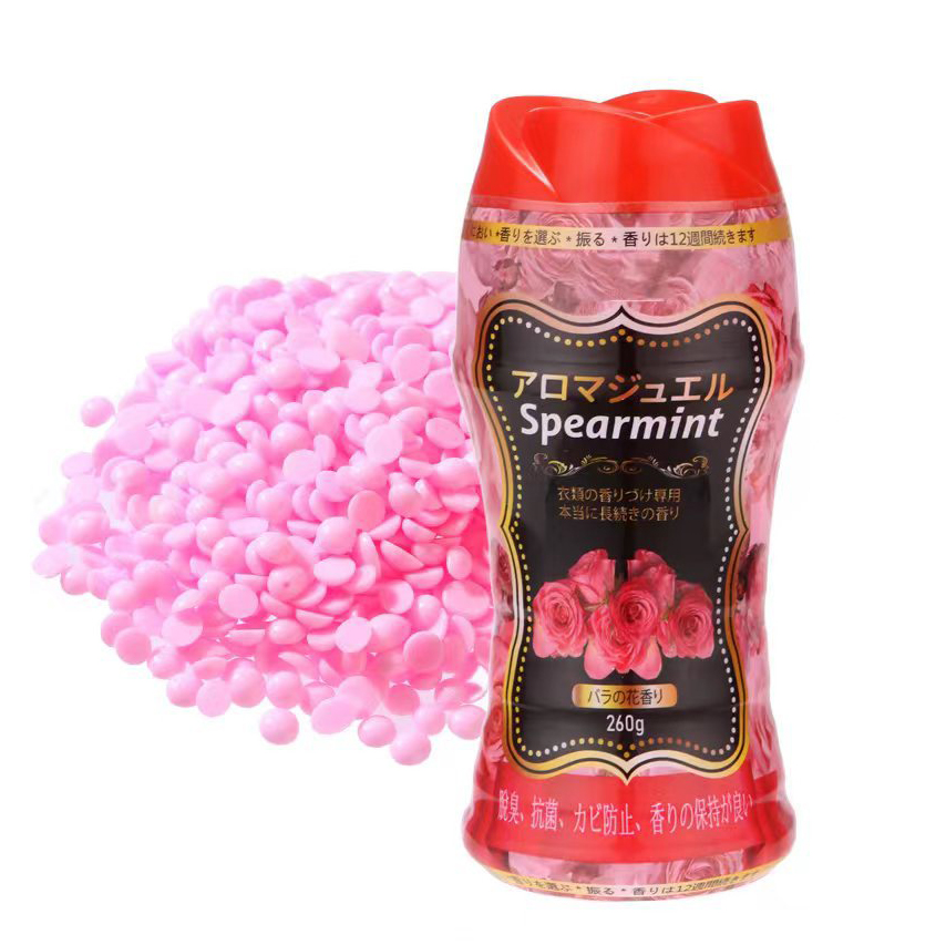 Hạt xả thơm làm mềm quần áo Spearmint Nhật Bản 260g lưu giữ hương thơm, làm mềm vải