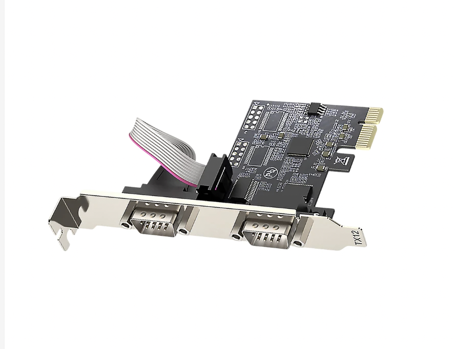 PCI-E TO RS232 DUAL SERIAL PORT CARD T1042A UNITEK - HÀNG CHÍNH HÃNG