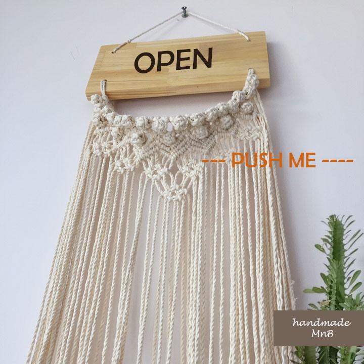 Bảng treo cửa OPEN - CLOSE - Trang trí nhà cửa, homestay của bạn