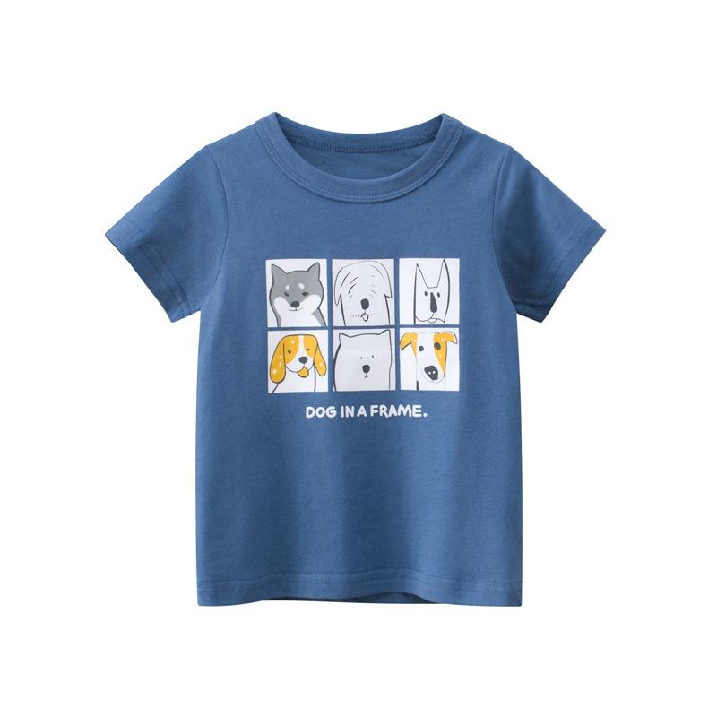Áo thun cho bé trai Easy Baby kiểu dáng cá tính, chất cotton mềm mại thoáng mát cho bé từ 10-22kg