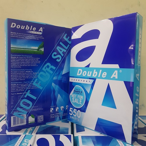 Giấy A3 Double A DL 70gsm 550 Tờ