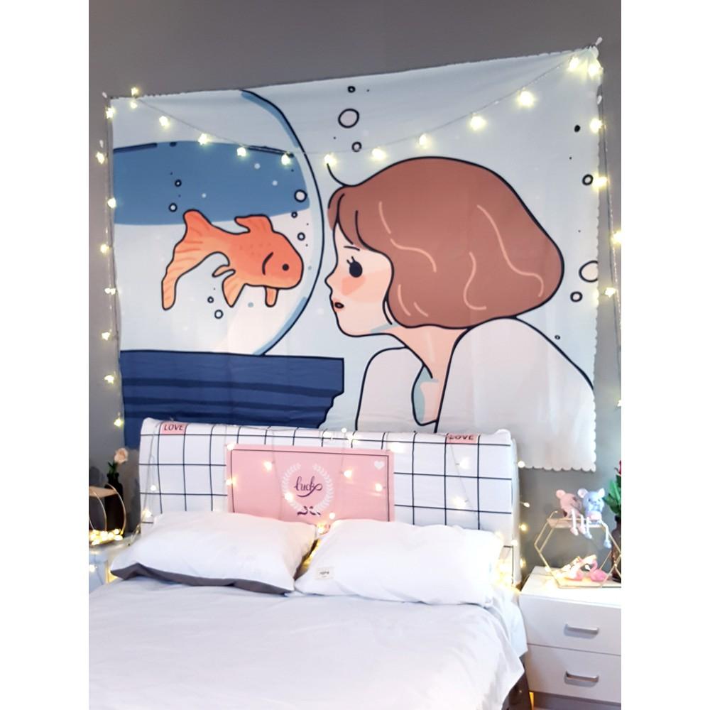 Bộ sưu tập cô gái đáng yêu phần 1 - Tranh vải treo tường trang trí decor