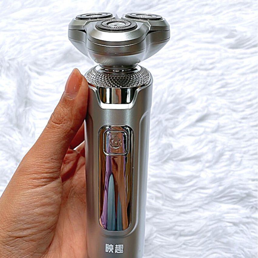 Máy cạo râu từ tính Enchen X2 công nghệ lưỡi Magnetic chống nước IPX7 có thể lắp KIT đa năng Silver series