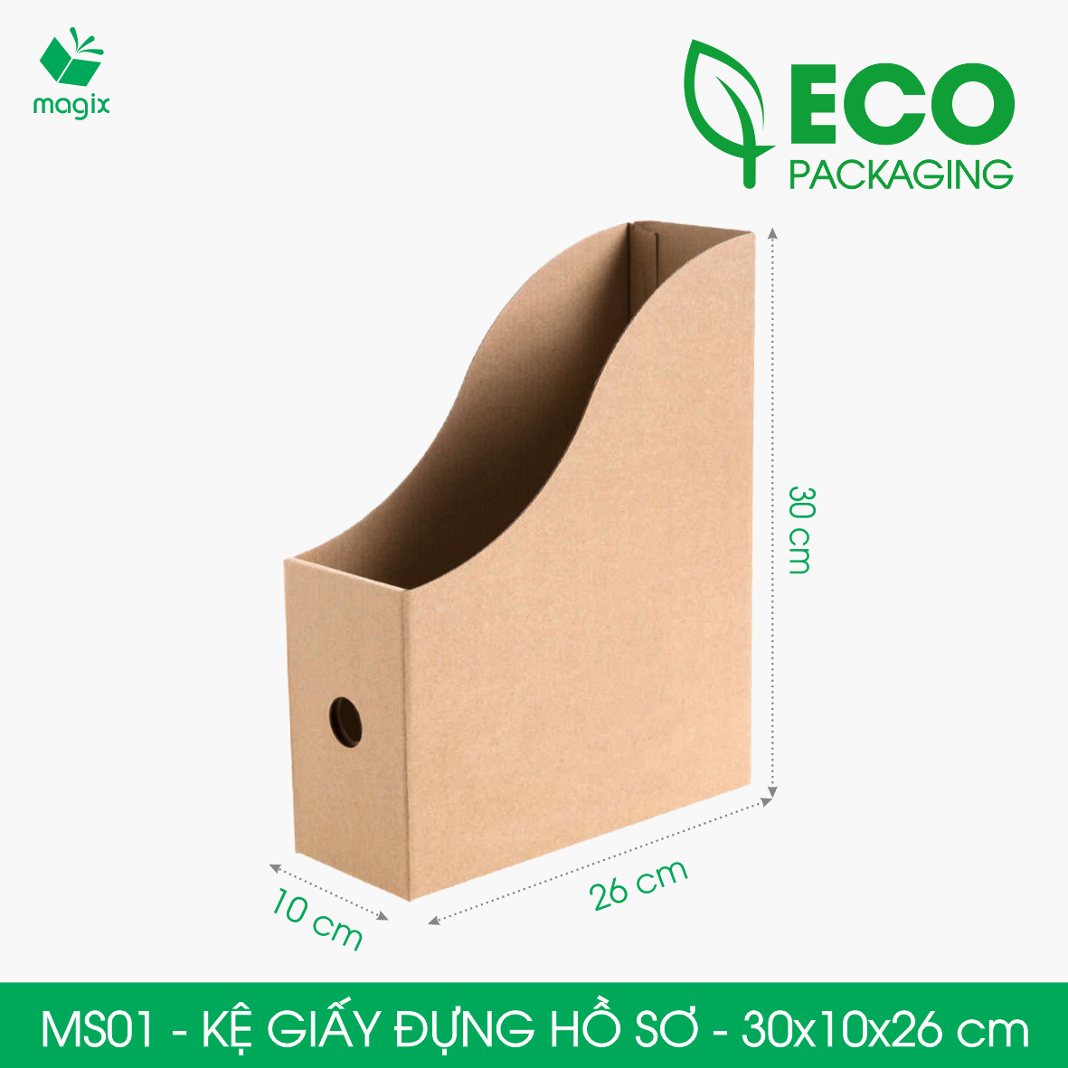 Ms01 - 26X10X30 Cm - Bộ 5 Kệ Hồ Sơ, Kệ Giấy Đựng Hồ Sơ