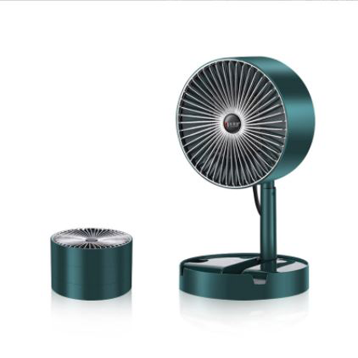 QUẠT SƯỞI ẤM mini để bàn dùng trong mùa đông cho bé yêu - cute - gấp gọn 10cm - 1000W- cao 40cm