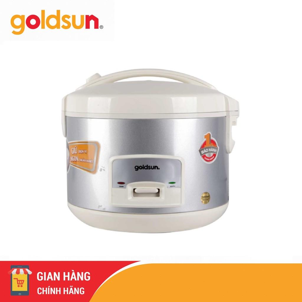 Nồi cơm Goldsun CB3201 Nắp gài 1L2 - Hàng Chính Hãng