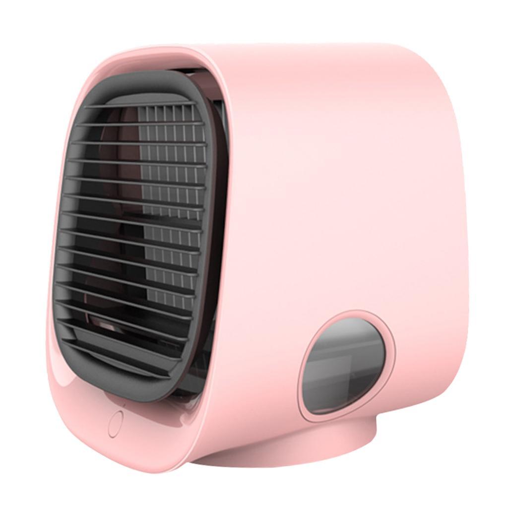 2x Portable Air Cooler Fan Desktop Cooling Air Conditioner Humidifier