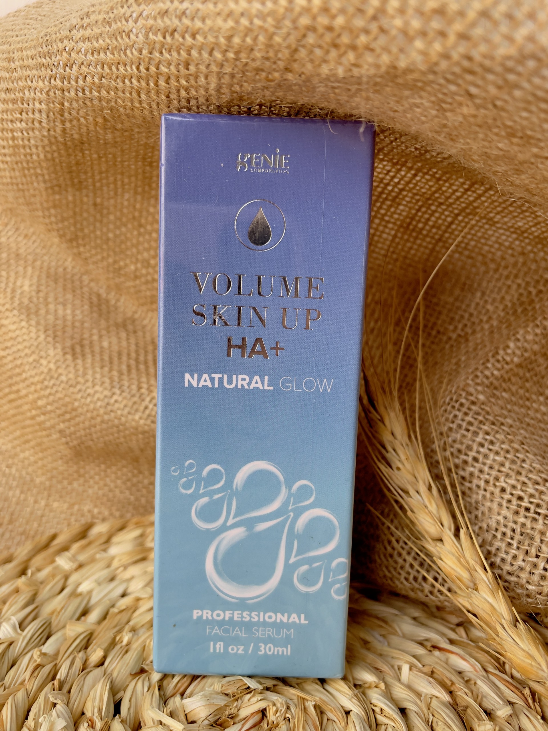 Serum Cấp Ẩm Căng Bóng Da, Giảm Tình Trạng Da Bóng Dầu Nhờn, Tăng Sự Đàn Hồi Cho Da Volume Skin Up HA+ Genie 100ml, 30ml, 10ml