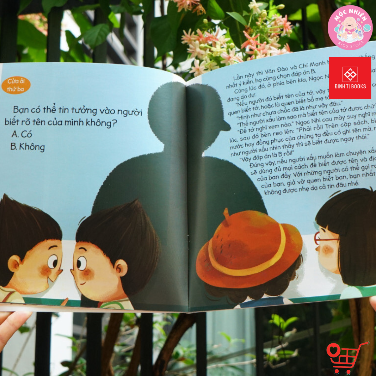 Sách - Giáo dục đầu đời cho trẻ - Những bài học tự bảo vệ bản thân - Truyện cho bé 3 - 9 tuổi - Đinh Tị Books