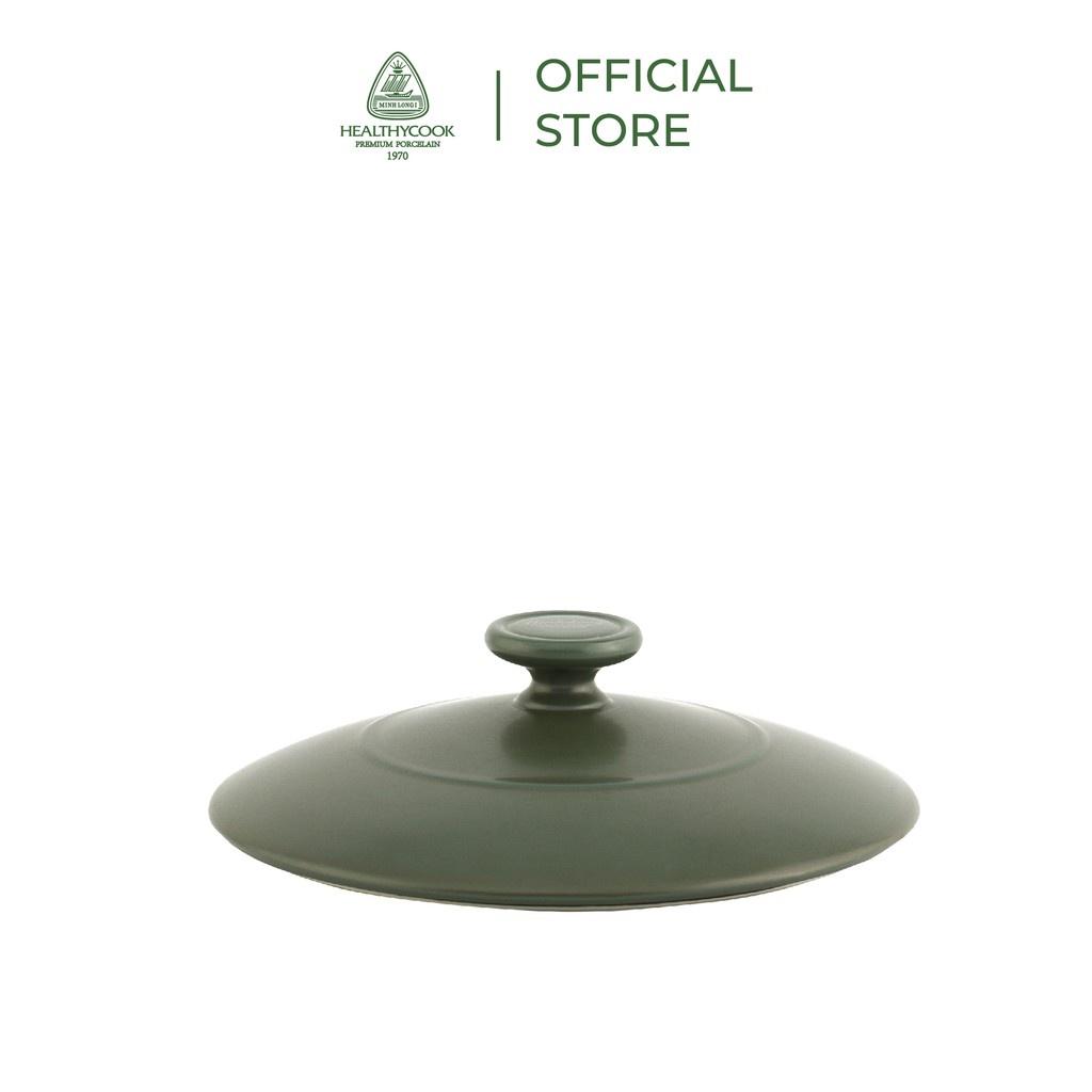 Nồi sứ dưỡng sinh Minh Long - Luna 1.0 L + nắp dùng cho bếp từ