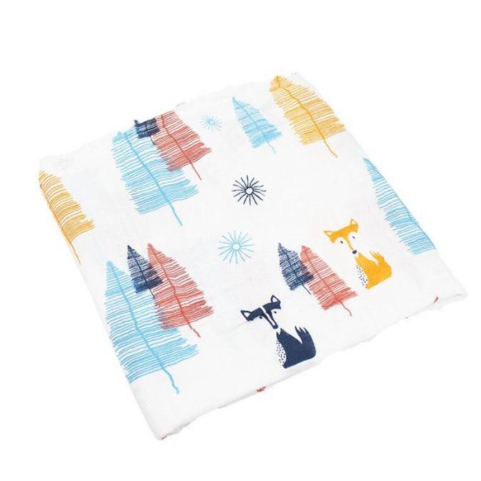 Khăn cuốn AOBERST Muslin swadle chất liệu cotton
