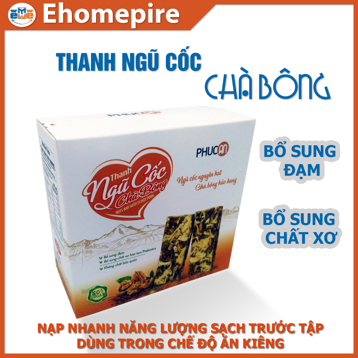 Bánh Ngũ Cốc Phúc An Vị Chà Bông