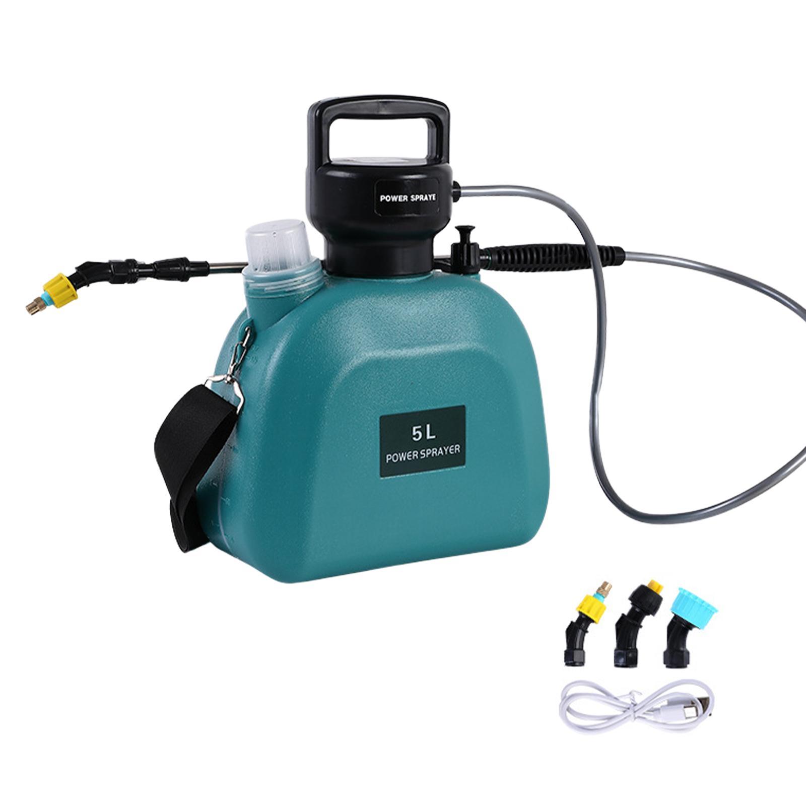 Water Sprayer Bottles Multiple Nozzles Cordless Pump Sprayer