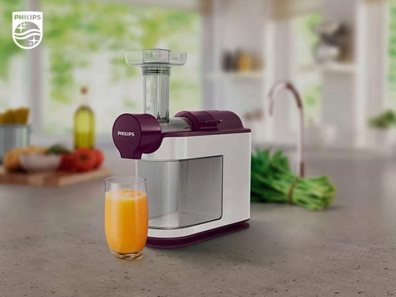 MÁY ÉP CHẬM PHILIPS HR1891 Hàng chính hãng