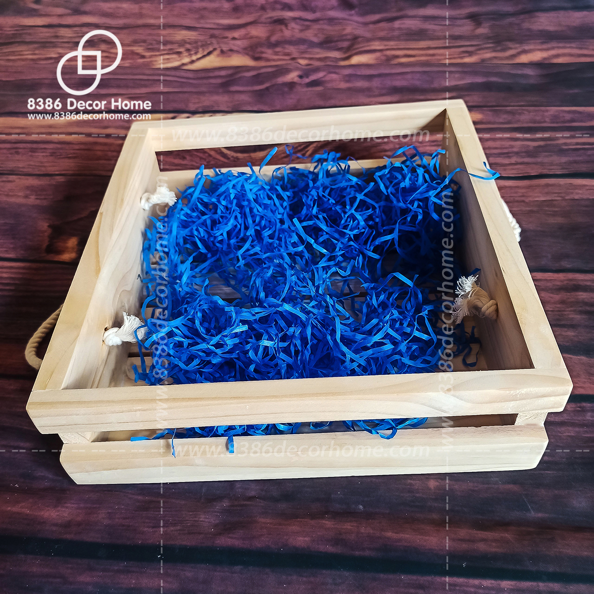 Hộp quà tết, khay gỗ gói quà, Hộp đựng đồ đa năng - Pallet gỗ thông
