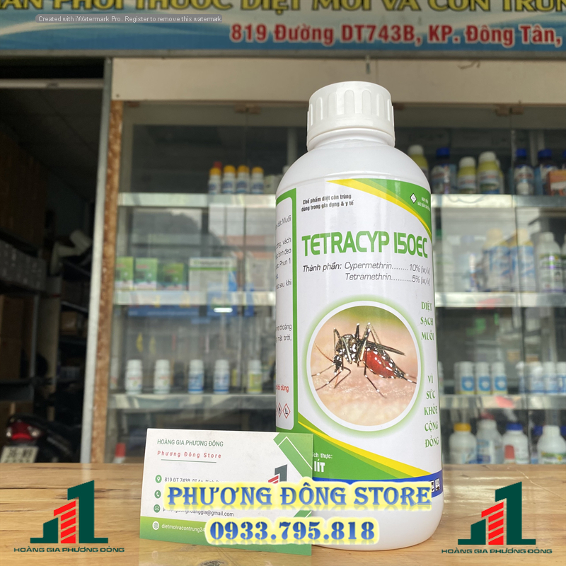 Thuốc diệt muỗi TETRACYP 150EC