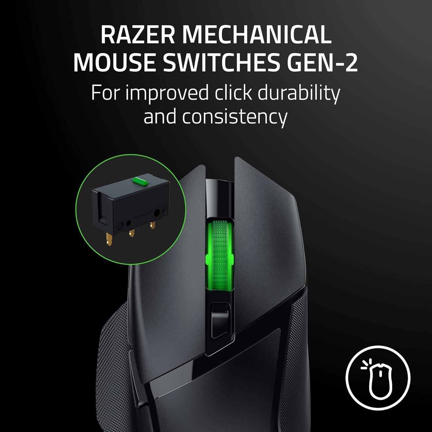 Chuột không dây Basilisk V3 X Hyperspeed (Hàng chính hãng)_RZ01-04870100-R3A1