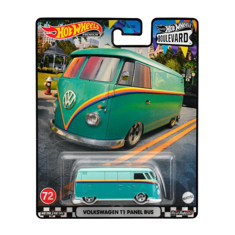 Đồ Chơi Siêu Xe  HOT WHEELS Boulevard Volkswagen T1 Panel Bus HKF18/GJT68